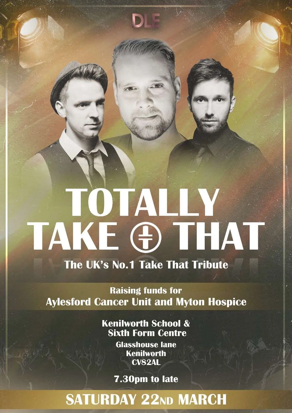 The Myton Hospices - Take That Community Event Poster