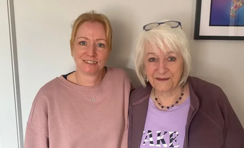 The Myton Hospices - Blog Header - Shirley and her daughter Cherry