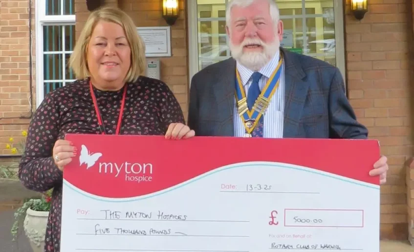 The Myton Hospices - Blog Header - Warwick Rotary Club