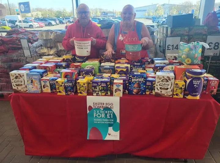 The Myton Hospices - Easter Egg Tombolas The Myton Hospices - Easter Egg Tombolas