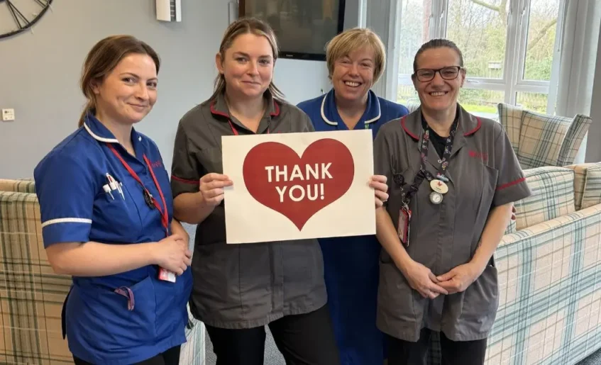 The Myton Hospices - Nurses Thank You