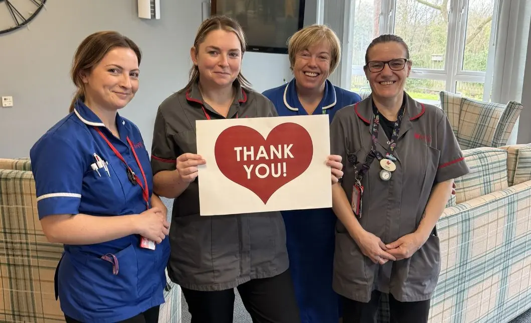 The Myton Hospices - Nurses Thank You