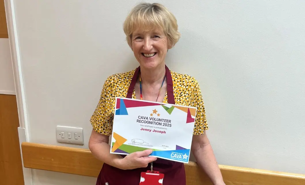 The Myton Hospices - Volunteer, Jenny Joseph