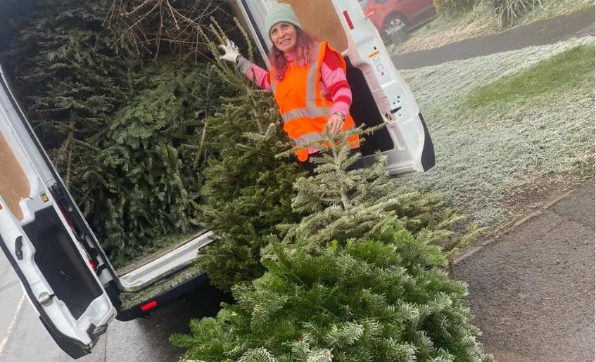 The Myton Hospices - Tree-cycling