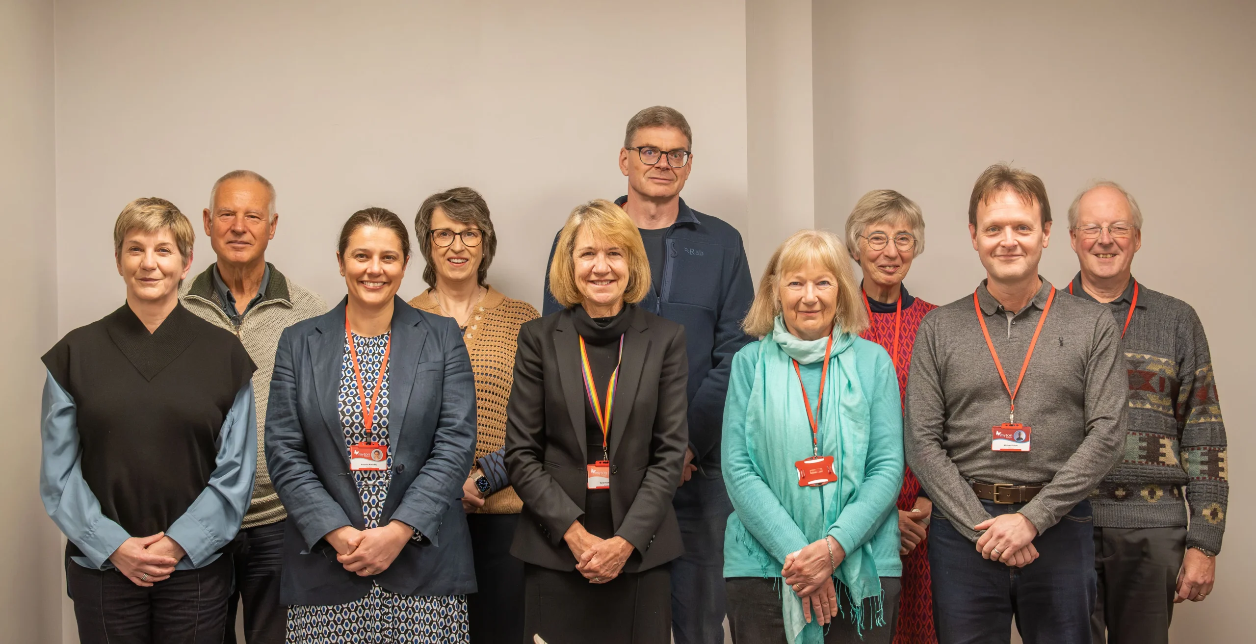 The Myton Hospices - Meet the Trustees Group Shot