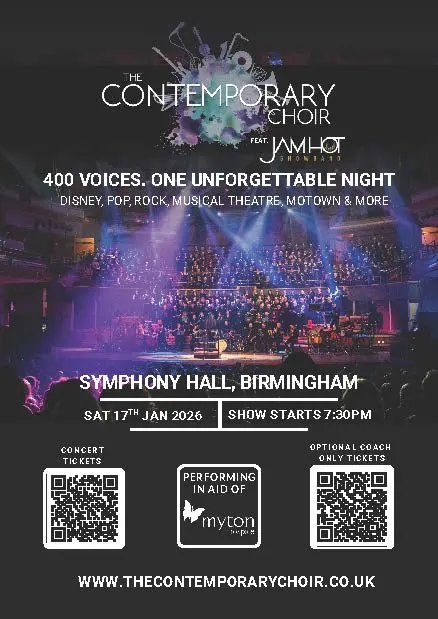 The Myton Hospices - The Contemporary Choir Poster