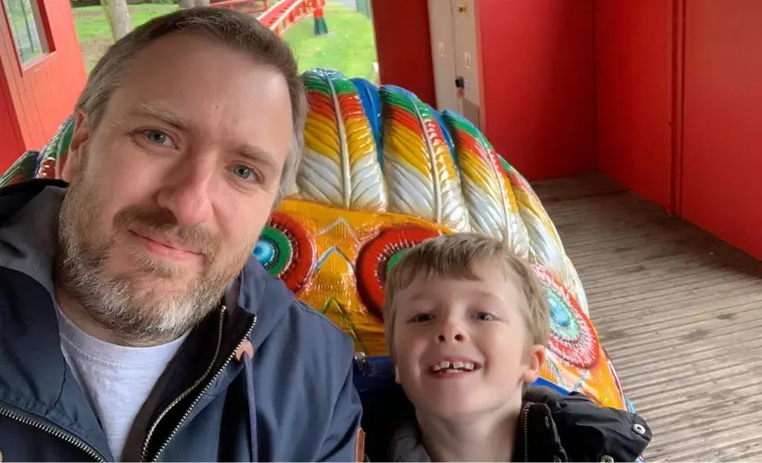 The Myton Hospices - Teddy and his Dad, Tom