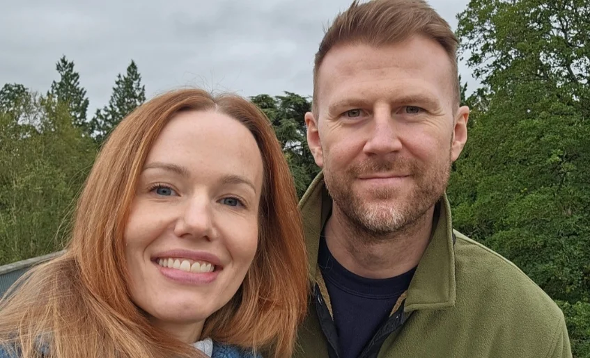 The Myton Hospices - John and his wife Liz