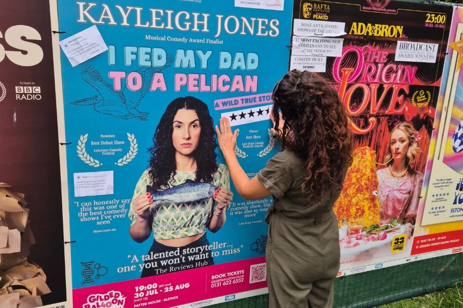 The Myton Hospices - Kayleigh Jones - I Fed My Dad to a Pelican poster