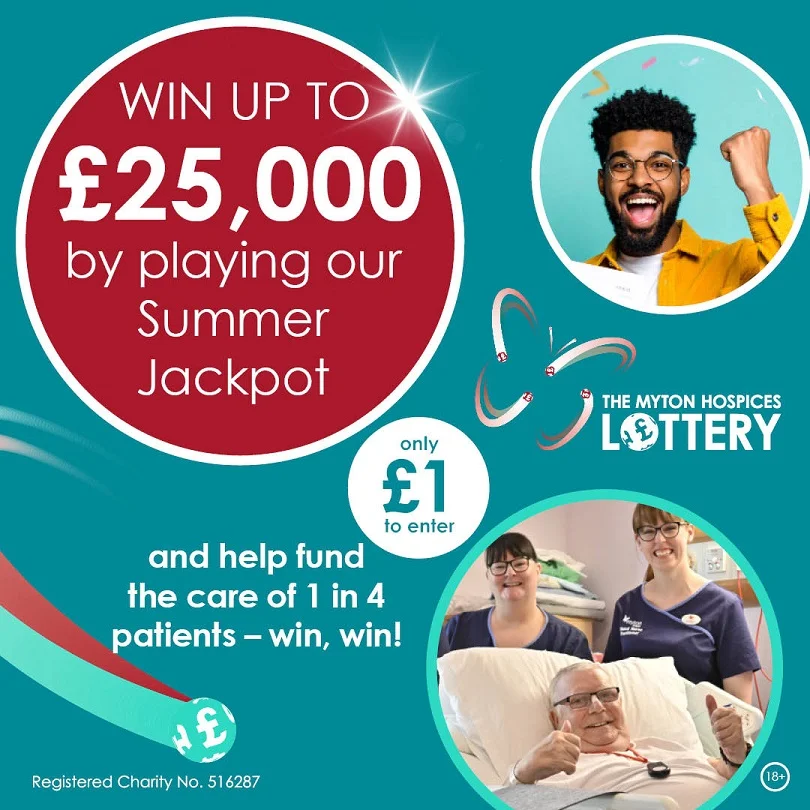 The Myton Hospices - Lottery Summer Jackpot 2026