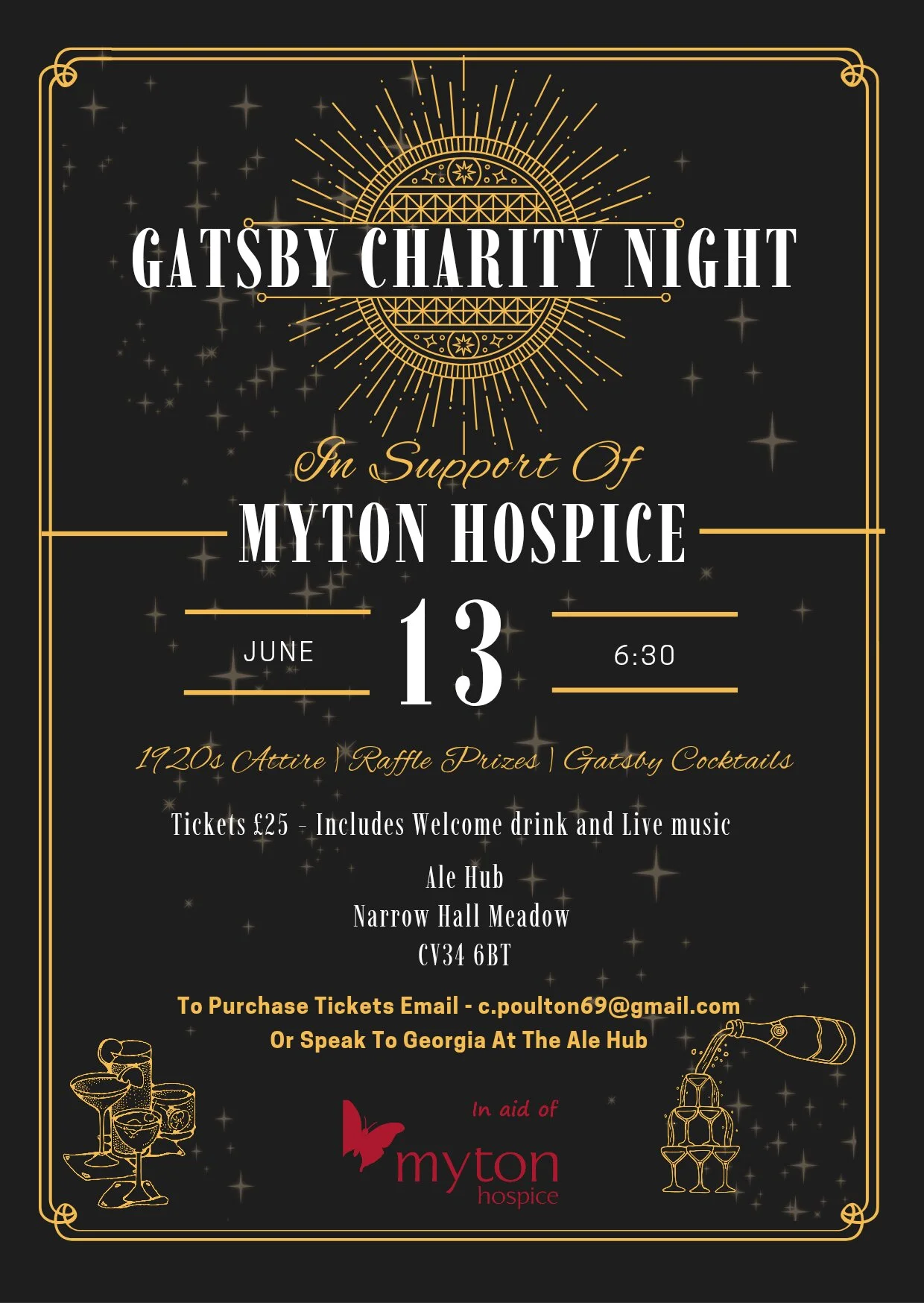 The Myton Hospices - Community Event poster