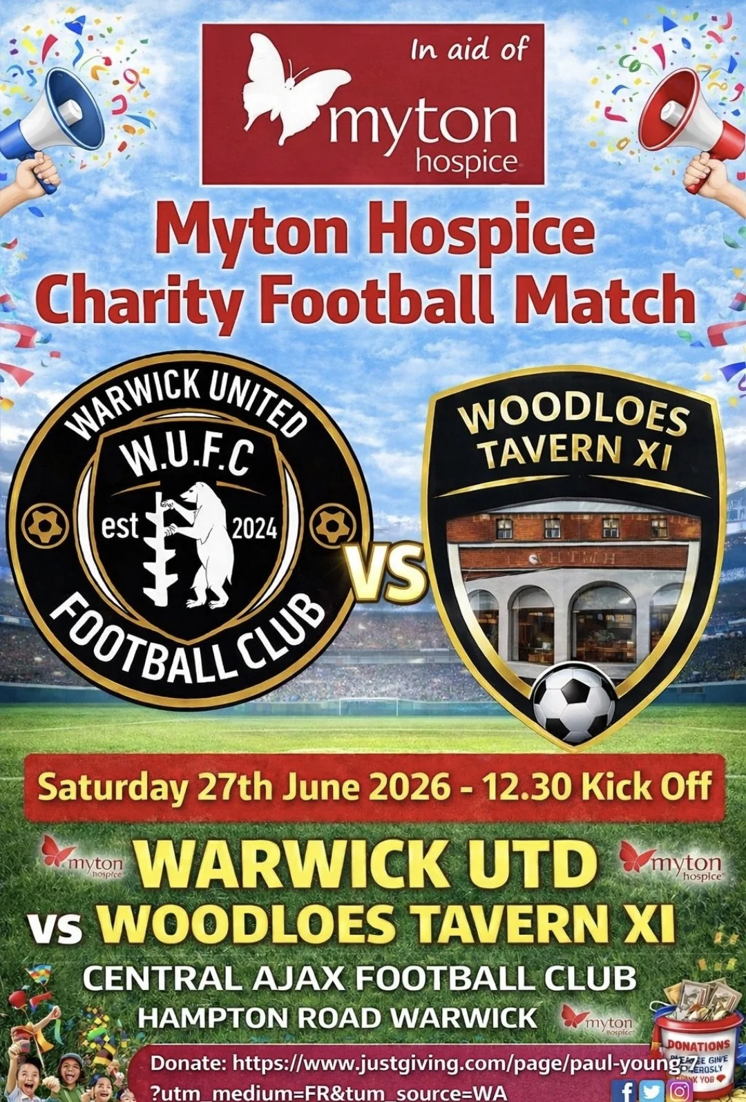 The Myton Hospices - Community Event Poster