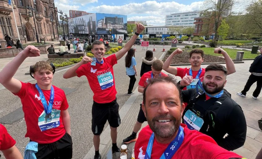 The Myton Hospices - Spencer Baylis at the Coventry Half Marathon