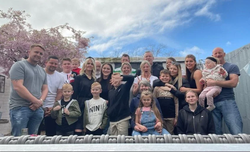 The Myton Hospices - Tracy North and her family