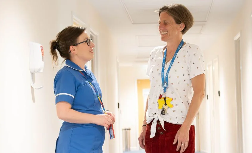 The Myton Hospices - Lizzy and Dr Nicky