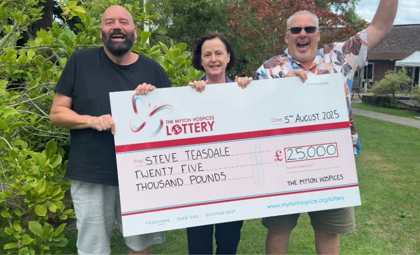 The Myton Hospices - Summer Jackpot Winners 2025