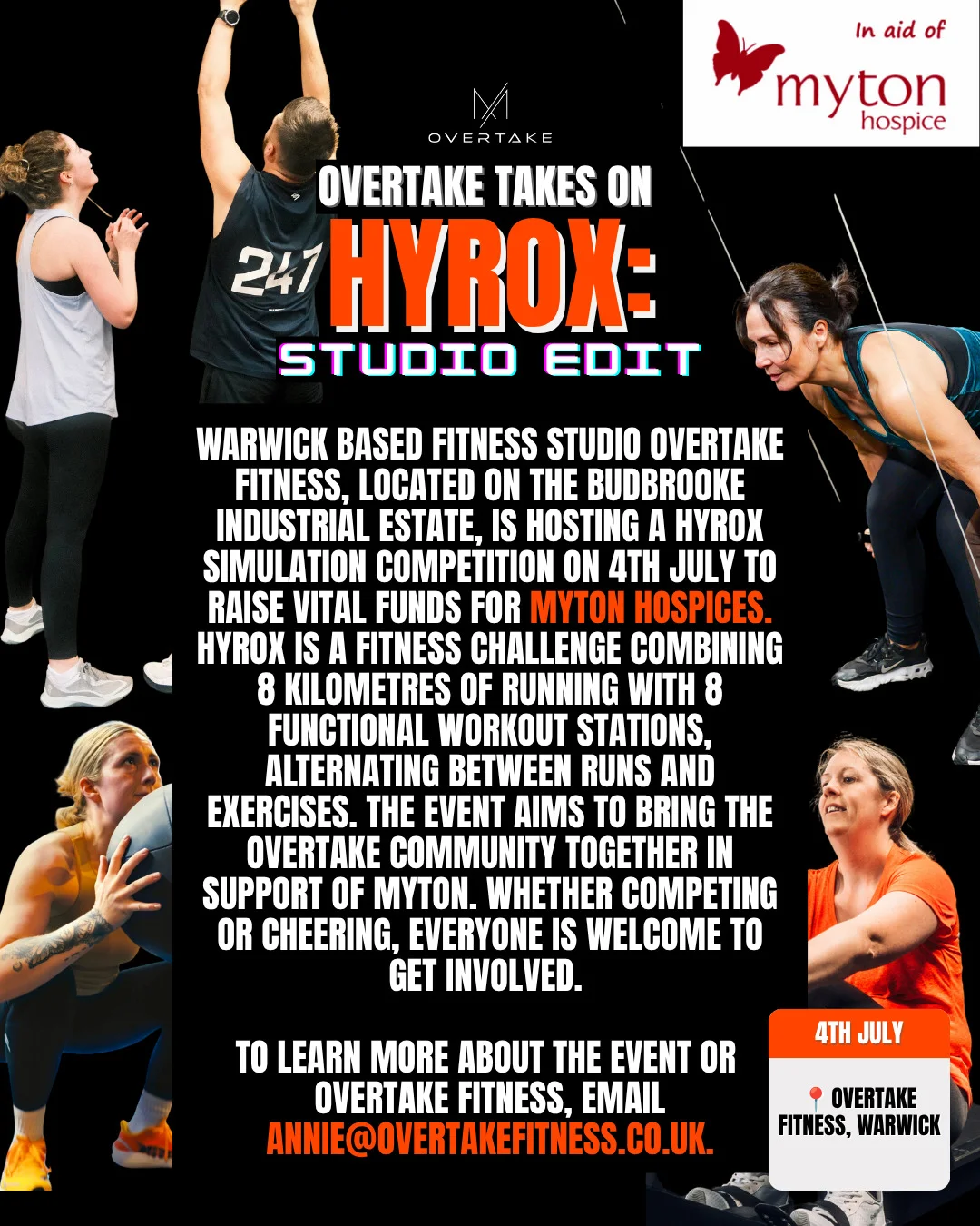 The Myton Hospices - Community Event - Overtake Fitness