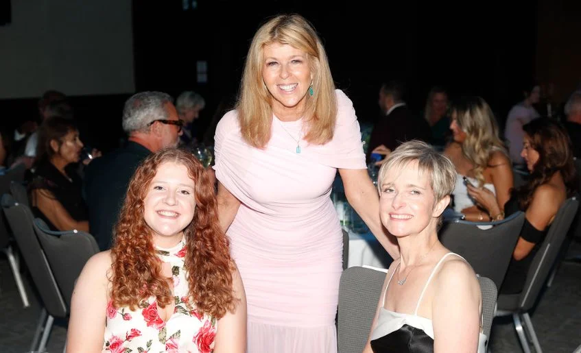 The Myton Hospices - Laura Dadson and Olivia Bowskill with Kate Garraway