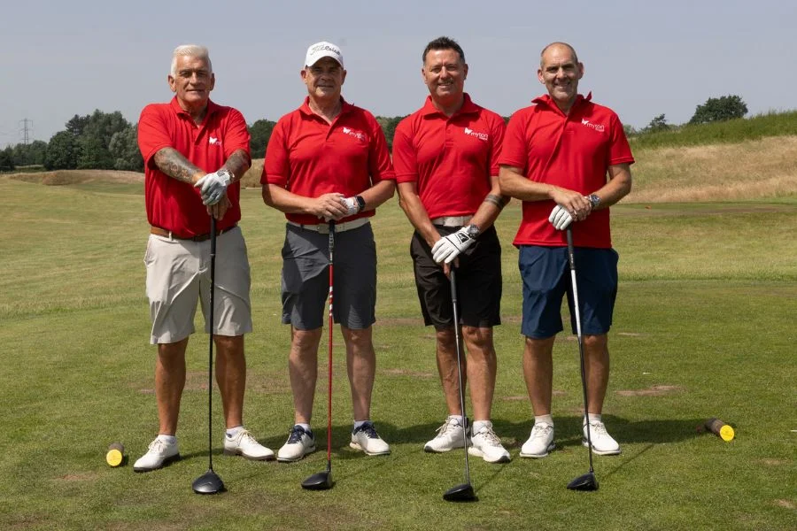 The Myton Hospices - Myton Volunteers at the Legends Golf Day, Belfry