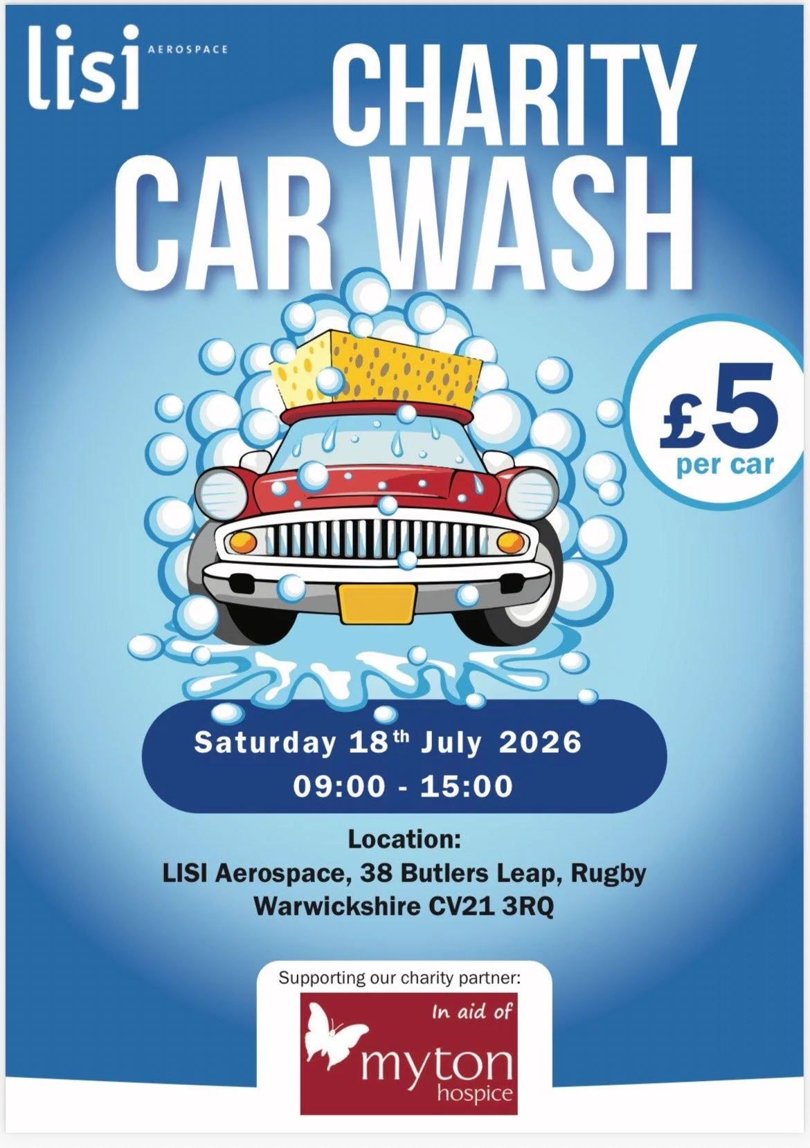 The Myton Hospices - Community Event Poster