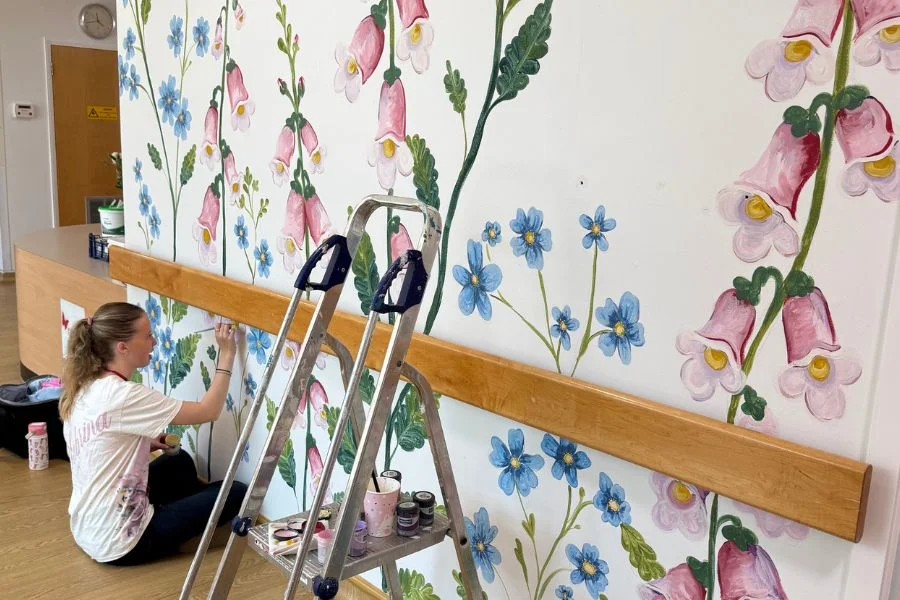 The Myton Hospices - Warwick Myton Hospice Mural