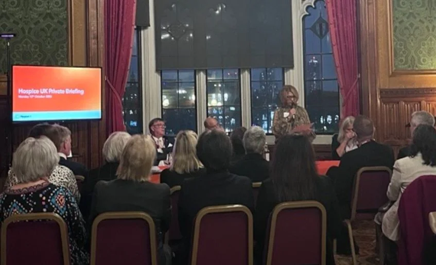The Myton Hospices - Ruth Freeman at the House of Lords