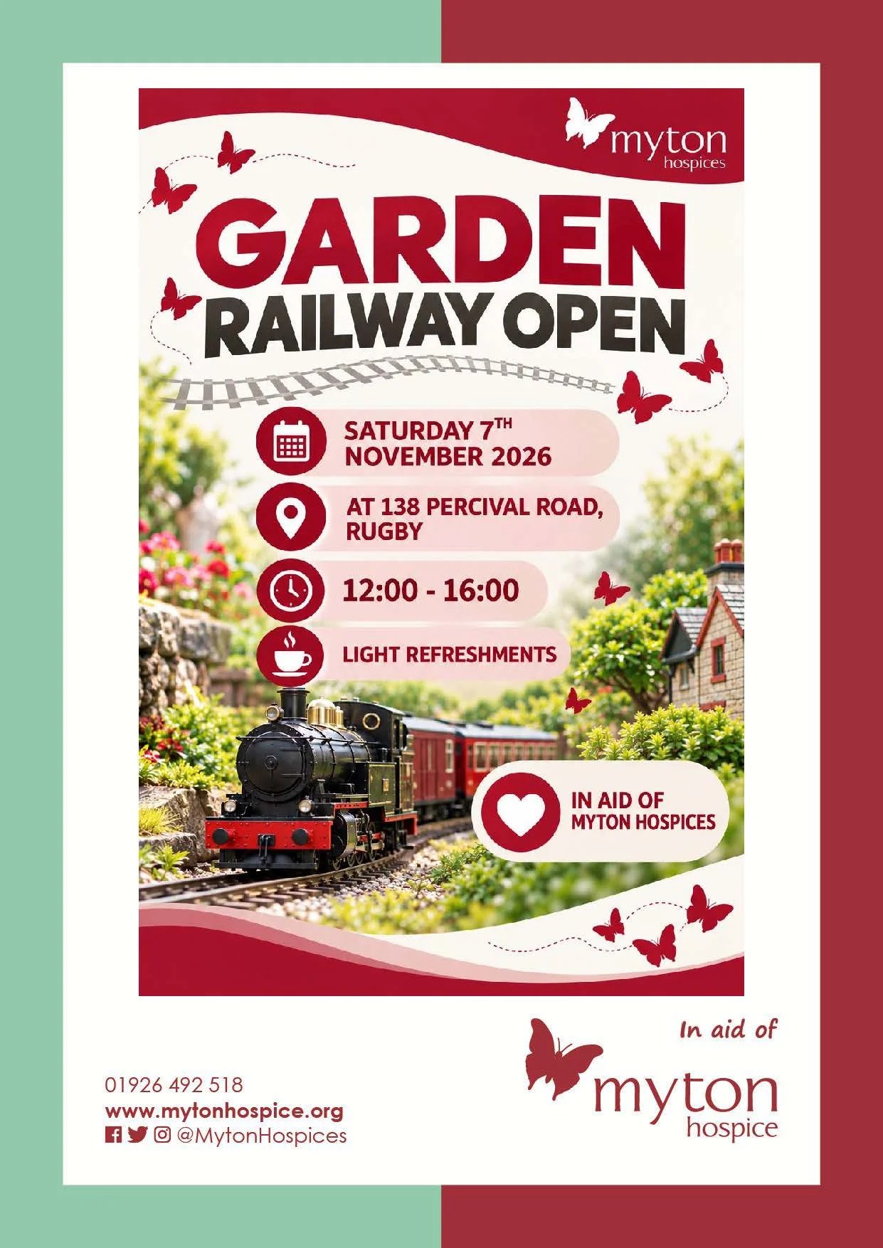 The Myton Hospices - Community Event Poster