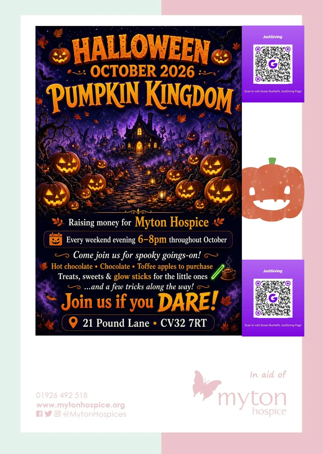 The Myton Hospices - Community Event Poster