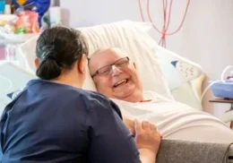 The Myton Hospices - Patient and Nurse