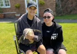 The Myton Hospices - Jenny's Penguin visit at Warwick Myton Hospice