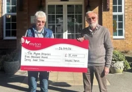 The Myton Hospices - Lottery Winner - Howard Parvin