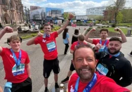 The Myton Hospices - Spencer Baylis at the Coventry Half Marathon