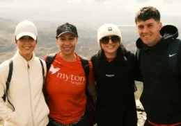 The Myton Hospices - Amber Young and friends at Snowdon