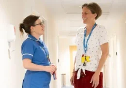 The Myton Hospices - Lizzy and Dr Nicky