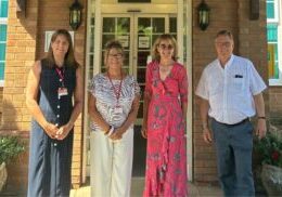 The Myton Hospices - Hospice UK Chair, Paul Jennings at Warwick Myton Hospice