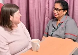 The Myton Hospices - Patient and Nurse