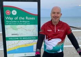 The Myton Hospices' - Jon's Way of the Roses challenge