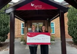 The Myton Hospices - Danielle Mooney and Nurse