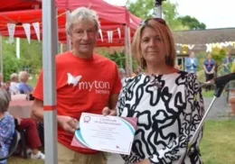 The Myton Hospices - Volunteer Jonathan and Ruth Freeman