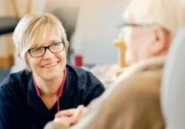The Myton Hospices - Olivia Bowskill and Patient